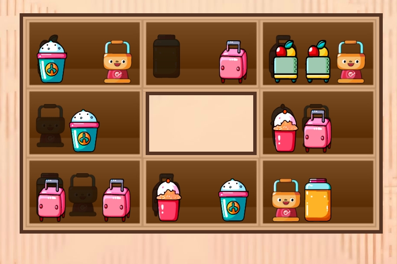 Shelf Shift Match gameplay